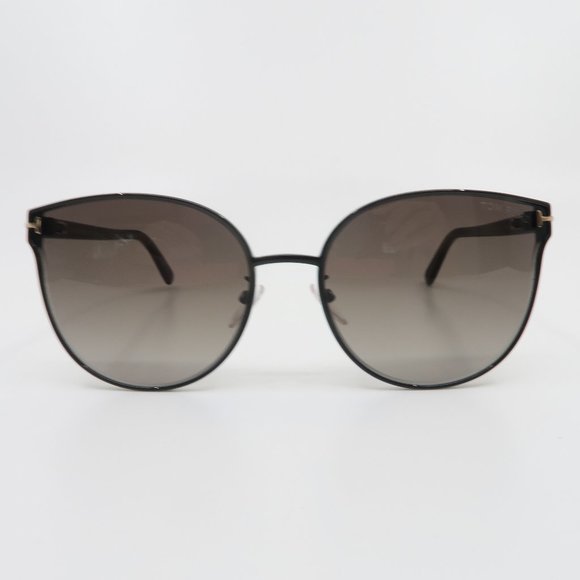 Tom Ford Black Cat Eye TF 718-K 01F New with Box - Picture 3 of 11